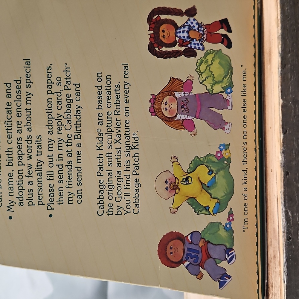 2/$250 Samatha Maretha, 15th Aniversary Edition CABBAGE PATCH KIDS - 1983 - Picture 9 of 16